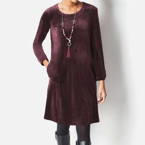 J.Jill Pure Jill Velour Dress